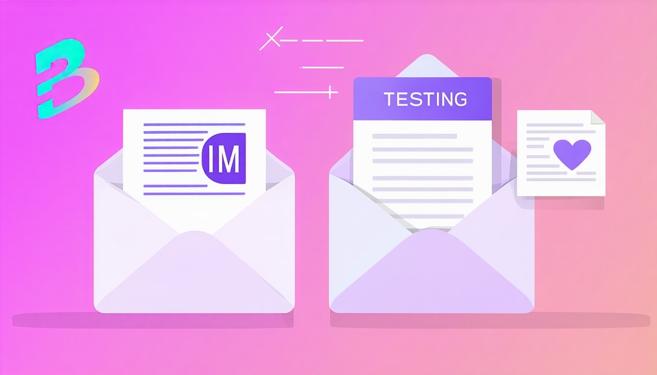 Las pruebas AB con Indicadores de Marca para la Identificación de Mensajes BIMI consisten en comparar dos versiones diferentes de campañas de correo electrónico para evaluar el impacto de la aplicación de BIMI en las tasas de apertura y el reconocimiento de marca En este proceso, un grupo de destinatarios recibe